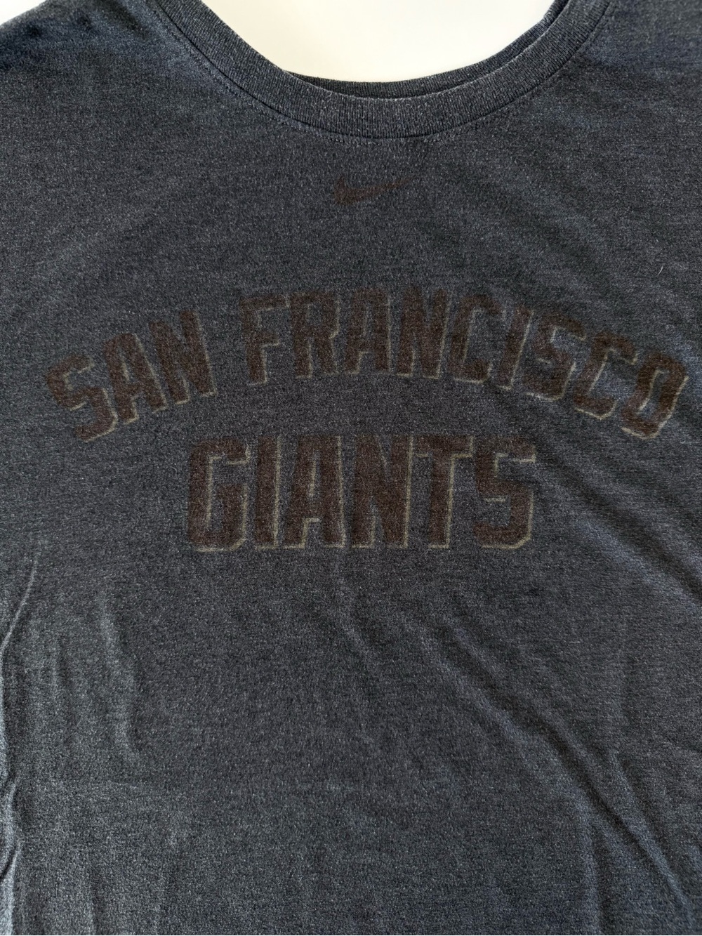 Nike MLB San Francisco Giants Tri-Blend Graphic Tee Dark Gray Men’s XXL